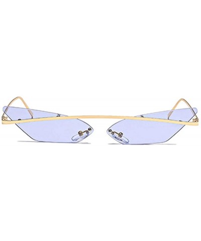 Sport Men and women Fashion Retro Sunglasses metal frame Sunglasses - Purple - C518LL0R7NI $11.99
