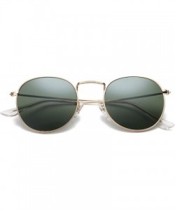 Oval 2020 Fashion Oval Sunglasses Women E Small Metal Frame Steampunk Retro Sun Glasses Female Oculos De Sol UV400 - C4199CO0...
