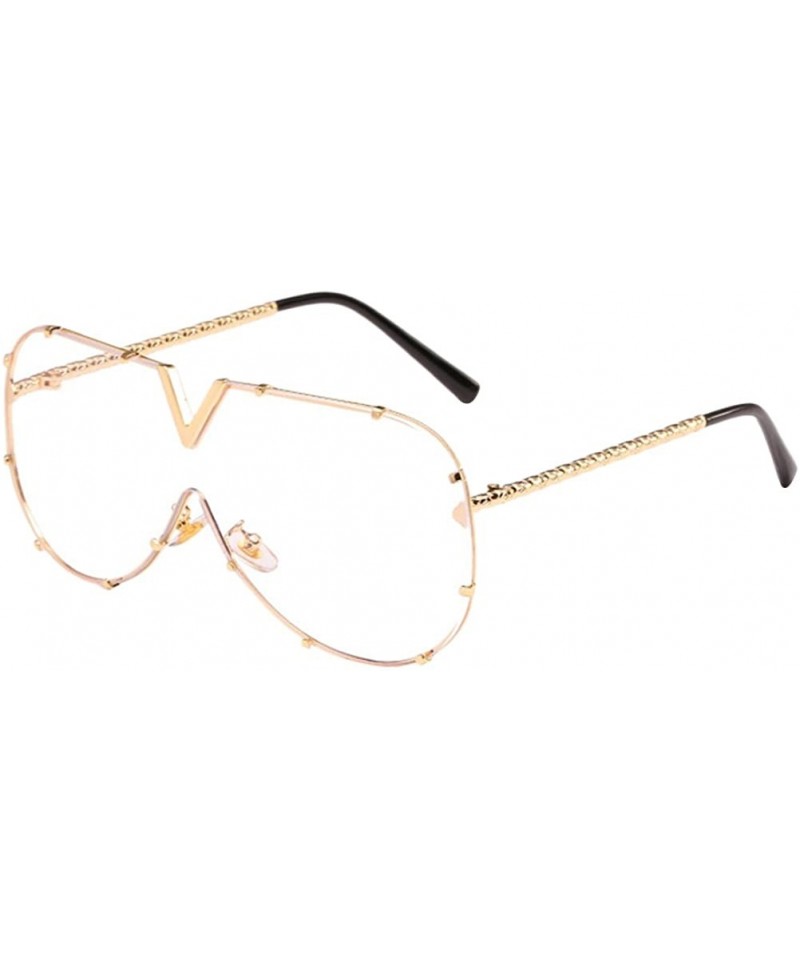 Sport Fashion Metal Sunglasses for Men and Women for Driving Traveling Beach - White - C918DM540WI $31.91