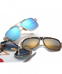 Aviator Emosnia New Style 2019 Sunglasses Men Brand Designer Sun Glasses Driving C1 - C9 - CA18YZUAL93 $19.59