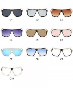Aviator Emosnia New Style 2019 Sunglasses Men Brand Designer Sun Glasses Driving C1 - C9 - CA18YZUAL93 $19.59