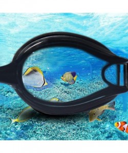 Goggle Youth Children Goggles Adult Children Swimming Goggles Hd Goggles Flat Light - Adult Models - Black - CD18YYADYG5 $32.63