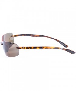 Rectangular Lovin Sport Polarized Bifocal Sunglasses - Non Polarized - Tortoise/Tortoise - CA12NZEP5UT $25.96