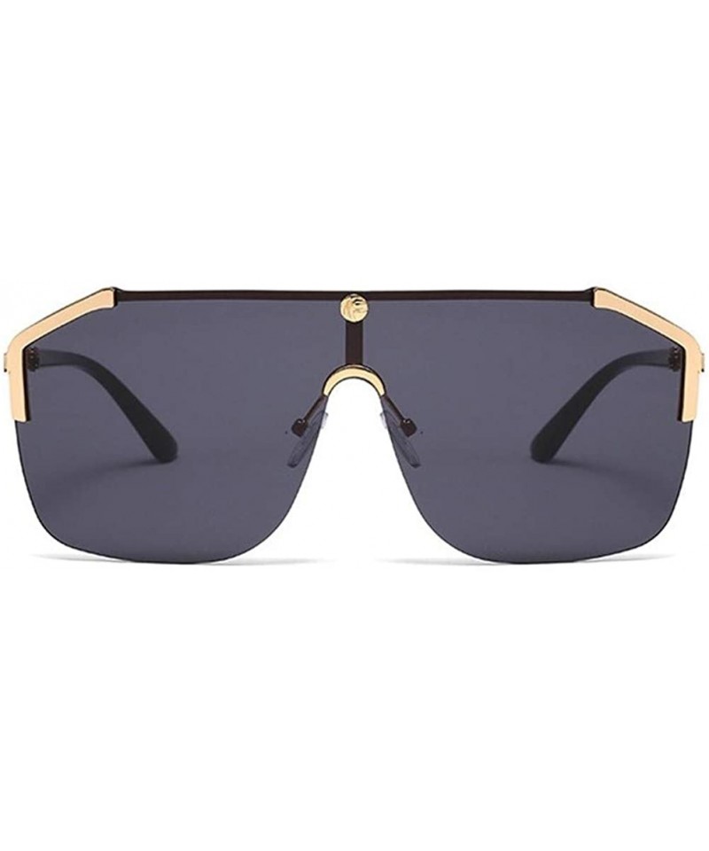 Sunglasses Women Rimless Square Big Sun Glasses for Women Summer Style ...