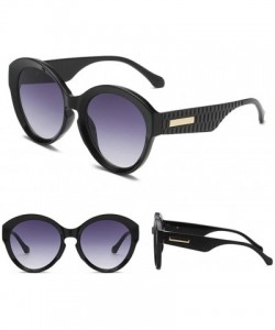 Round Vintage Sunglasses Polarized Windproof - G - CJ199OOT9IW $16.38