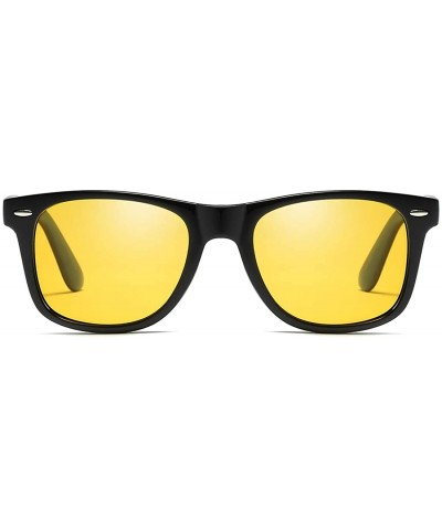 Goggle Night Driving Glasses Polarized Sunglasses Vintage Night Vision Goggles - Squre - CW18LKYGRXN $11.86