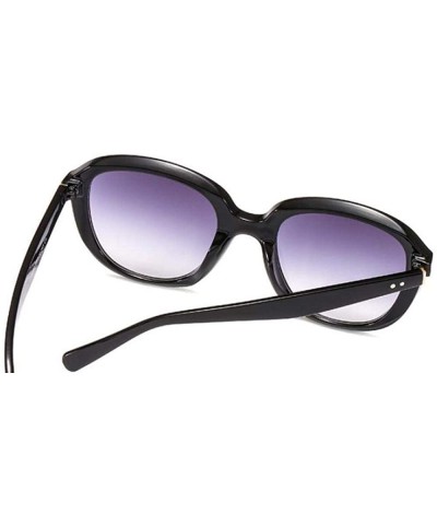 Cat Eye Fashion ladies sunglasses cat eyes round frame multicolor men and women UV400 - C8198USR463 $20.44