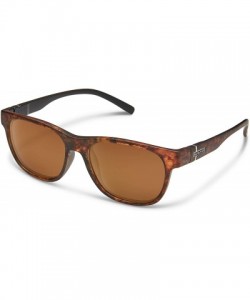 Wayfarer Scene Sunglasses - Women's - Blackened Tortoise / Polarized Brown - CQ189X0DZZS $39.34