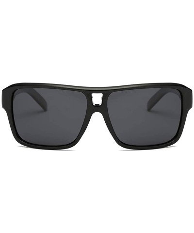 Sport Men's Sport Polarized Sunglasses Outdoor Driving Travel Summer Glasses D008 - Black&white/Black - C218EI4EQ5M $18.64