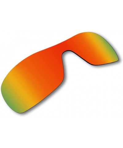Sport Replacement Polarized Lenses Antix Sunglasses (Fire Red Mirror) - Fire Red Mirror - CP122YAAOXL $21.91