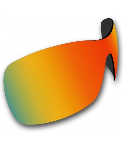 Sport Replacement Polarized Lenses Antix Sunglasses (Fire Red Mirror) - Fire Red Mirror - CP122YAAOXL $21.91