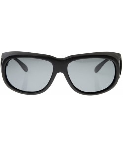 Wrap New Polarized Anti Glare Lens Large Over-Prescription Wrap Sunglasses with Side Lens - C4116O2MI2D $15.48