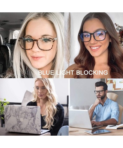 Aviator Various Blue Light Blocking Glasses Square Nerd Eyeglasses Frame Anti Blue Ray Computer Game Glasses - CK196ILD5ZZ $1...