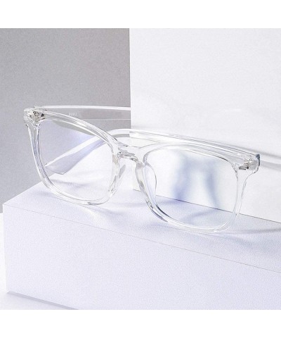 Aviator Various Blue Light Blocking Glasses Square Nerd Eyeglasses Frame Anti Blue Ray Computer Game Glasses - CK196ILD5ZZ $1...