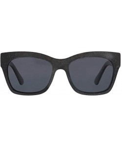 Square Women's Shine on Sun Square Reading Sunglasses - Black - CV18OII54SS $23.26