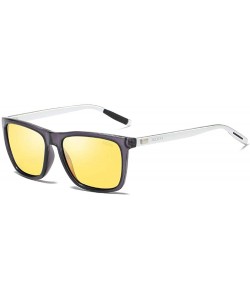 Oversized Womens Polarized Sunglasses Teardrop Men's Sunglasses Classic Design UV Cut Cross & Glasses Case Glasses - C618U0LN...