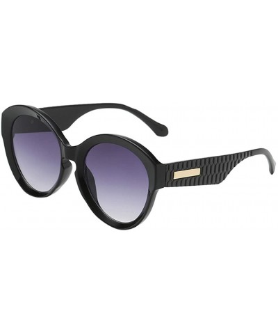 Oversized Fashion Man Women Irregular Shape Sunglasses Glasses Vintage Retro Style 2019 Fashion - G - C018TK8EXMA $10.65