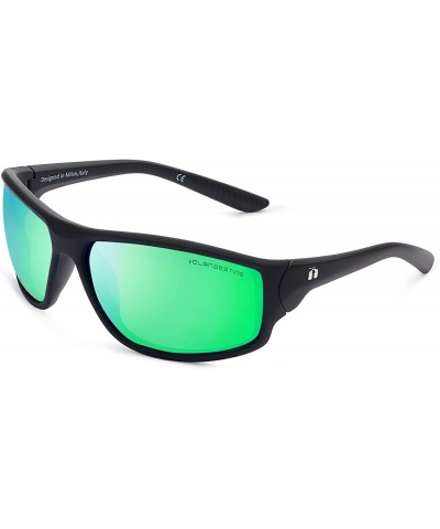 Square Square & Curve - Men & Women Sunglasses - Curve Matt Black - Green Nylon Hd / Before $59.95 - Now 20% Off - CV18SL5T6D...