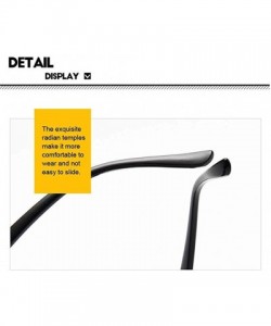 Goggle Retro Small Sunglasses-Polarized Shade Glasses With Classic Narrow Cat Eye Lens - M - CM1905YDKRI $28.24