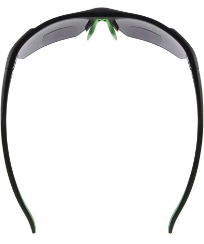 Sport Sports Half-Rim Bifocal Sunglasses Anti-UV Sunglasses for Readers - Black Green - CH180CAH8QH $20.50