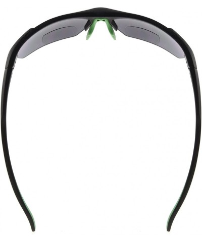 Sport Sports Half-Rim Bifocal Sunglasses Anti-UV Sunglasses for Readers - Black Green - CH180CAH8QH $20.50