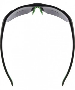 Sport Sports Half-Rim Bifocal Sunglasses Anti-UV Sunglasses for Readers - Black Green - CH180CAH8QH $20.50