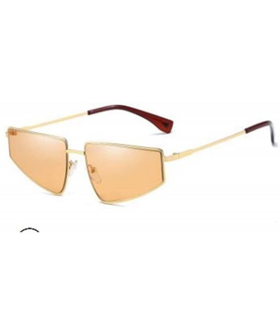 Butterfly Women Fashion Sunglasses Butterfly Eyewear With Case UV400 Protection - Gold Frame/Brown Lens - CD18X02M7T6 $24.35