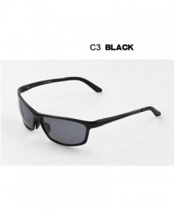 Aviator Aluminum Magnesium Men's Polarized Sunglasses Male Y1068 C1 Box - Y1068 C3 Box - CP18XE0XTED $24.41