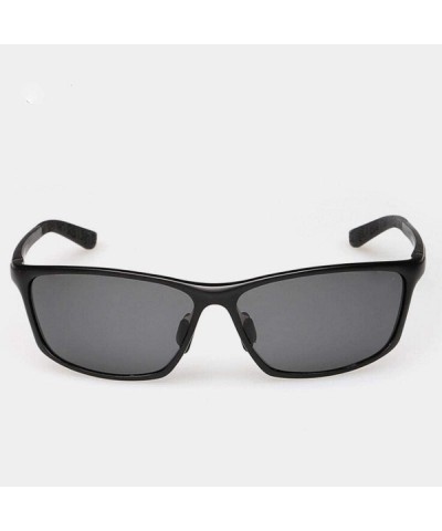 Aviator Aluminum Magnesium Men's Polarized Sunglasses Male Y1068 C1 Box - Y1068 C3 Box - CP18XE0XTED $24.41