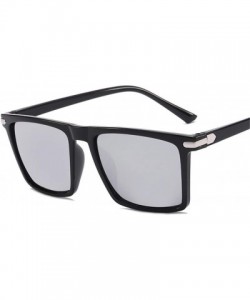 Oversized Fashion Men Cool Square Sunglasses Driving UV Protection Sun Glasses Women - C5 - CE194O3XCLR $19.88