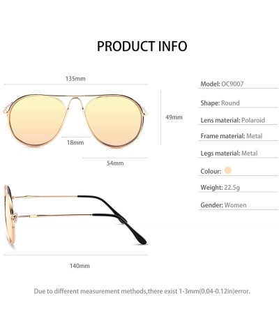 Aviator Sunglasses Rectangular Unbreakable - Gold/Sun Yellow - CS18EYOYWZ7 $14.84