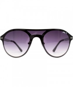 Oval p691 Trendy Oval Polarized - for Womens 100% UV PROTECTION - Black-black - CA192TGUMXK $43.69