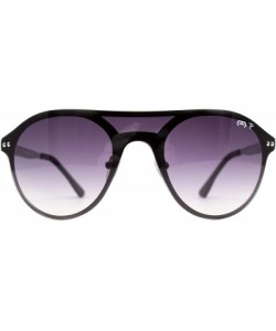 Oval p691 Trendy Oval Polarized - for Womens 100% UV PROTECTION - Black-black - CA192TGUMXK $23.30