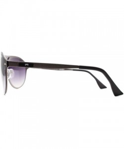 Oval p691 Trendy Oval Polarized - for Womens 100% UV PROTECTION - Black-black - CA192TGUMXK $43.69