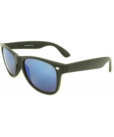 Wayfarer Retro Fashion Horm Rimmed Sunglasses Series UV400 - Revo-bkbu - C3124KC6N8D $23.58