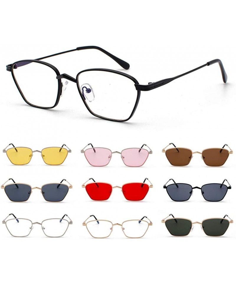 Metal Full Glasses Frame - Polarized Sunglasses Mirrored Lens Fashion ...