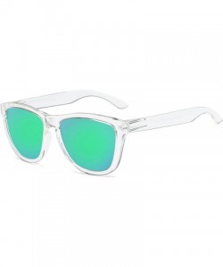 Rectangular Wayfarer Sunglasses Fashion Rectangular Polarized Sunglasses UV400 Protection - CP180LESO4E $10.13