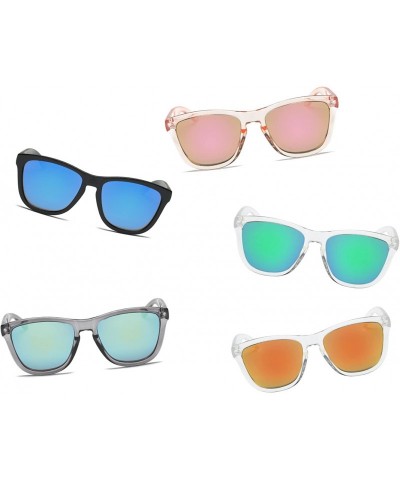 Rectangular Wayfarer Sunglasses Fashion Rectangular Polarized Sunglasses UV400 Protection - CP180LESO4E $10.13