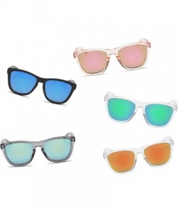 Rectangular Wayfarer Sunglasses Fashion Rectangular Polarized Sunglasses UV400 Protection - CP180LESO4E $10.13