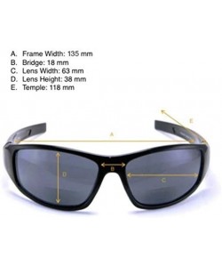 Aviator Hammer Polarized Bifocal Sunglasses - Sunglasses and Sun Readers in One - Non-polarized Brown Gold - CP18UZUR25U $80.03