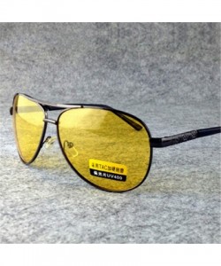 Goggle TAC Polarized Sunglasses Men Women Night Vision Driving Glasses Goggles Driver Yellow Sun UV400 - C1 Clear Yellow - CX...