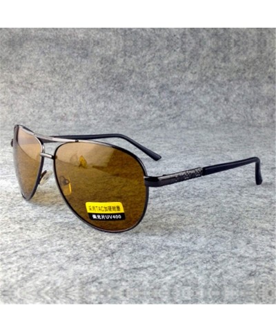 Goggle TAC Polarized Sunglasses Men Women Night Vision Driving Glasses Goggles Driver Yellow Sun UV400 - C1 Clear Yellow - CX...