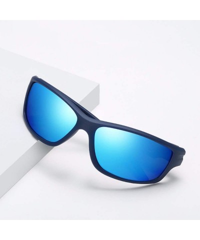 Sport Polarized night vision sunglasses Outdoor cycling glasses Sports driving Sunglasses - D - C518Q6ZOI6E $35.35