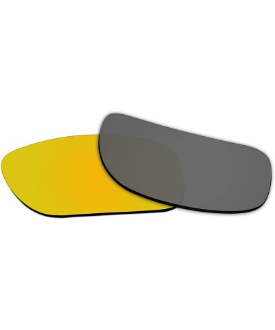 Sport Replacement Polarized Lenses Holbrook Sunglasses - Gold - CO11MXAUXWB $15.92