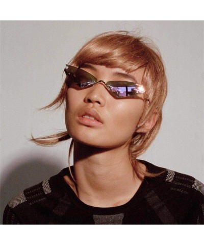 Round Fashion Polarized Sunglasses- REYO Vintage Retro Unisex Irregular Shape Sunglasses Eyewear For Men/Women - C - CB18NW9A...