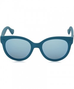 Round Women's Noronha Round Sunglasses - Blueaqua - C2189COCAS7 $21.88
