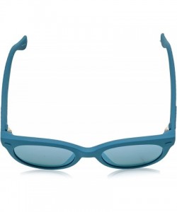 Round Women's Noronha Round Sunglasses - Blueaqua - C2189COCAS7 $21.88