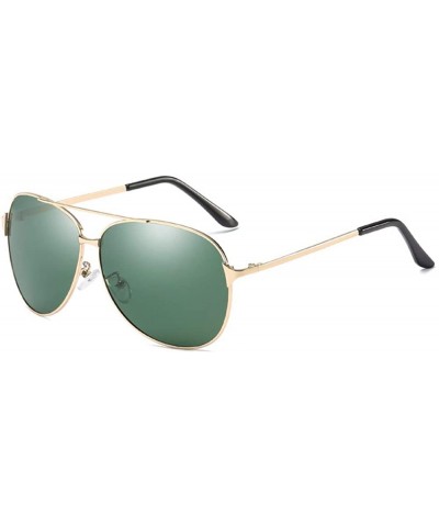 Aviator Male Polarized Sunglasses anti-glare polarized driving Sunglasses - C - CL18Q92XXOR $24.96
