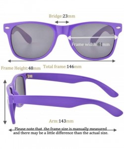 Square Fashion Sunglasses Polarized Driving Blue Ray Night Vision Eyeglasses two piece - 5256 - C3 - CX193LGIU89 $13.46