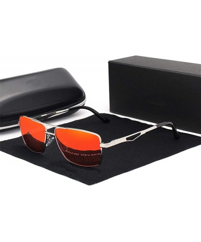 Square 2020 Square classic brand polarized sunglasses male man driving sunglasses glasses block UV - Gun Gray - CF1982YNLYT $...
